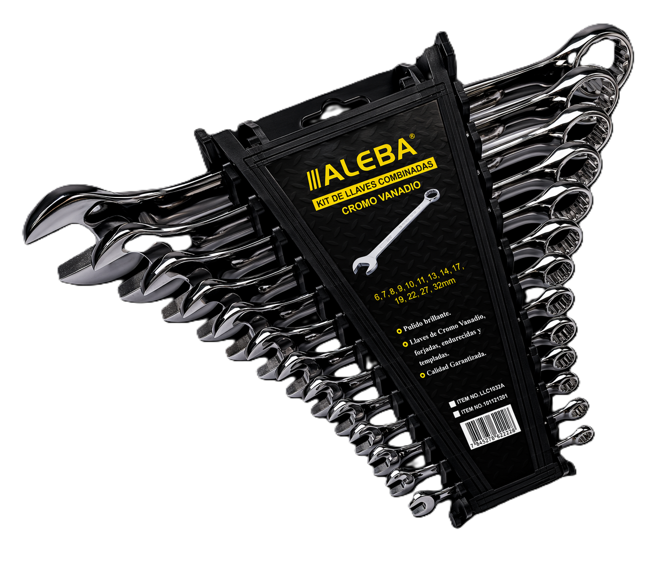 Imagen principal del Kit de Llaves Combinadas L-12
